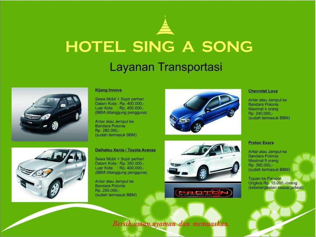 Hotel Sing A Song Pematangsiantar Ngoại thất bức ảnh